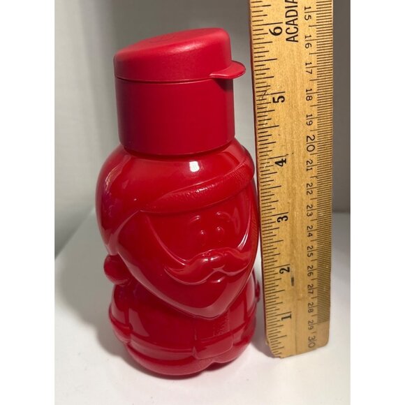 Tupperware Mini Eco Water Bottle 12oz SANTA RED - Picture 6 of 6